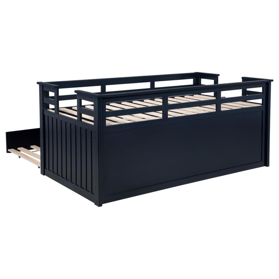Carlsbad - Wood Captains Bed With Trundle