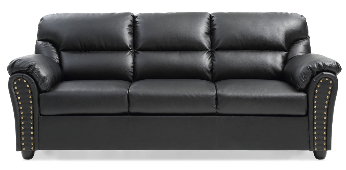 Olney - Sofa - Black by Glory Furniture | Bel Furniture