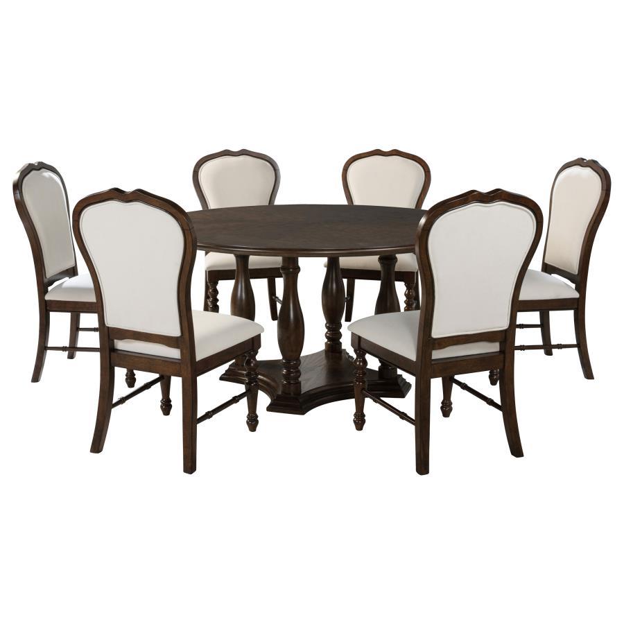 Landon - Round Dining Table Set by Coaster Fine Furniture | Bel Furniture
