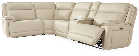 Double Deal - 5 Piece Reclining Sectional