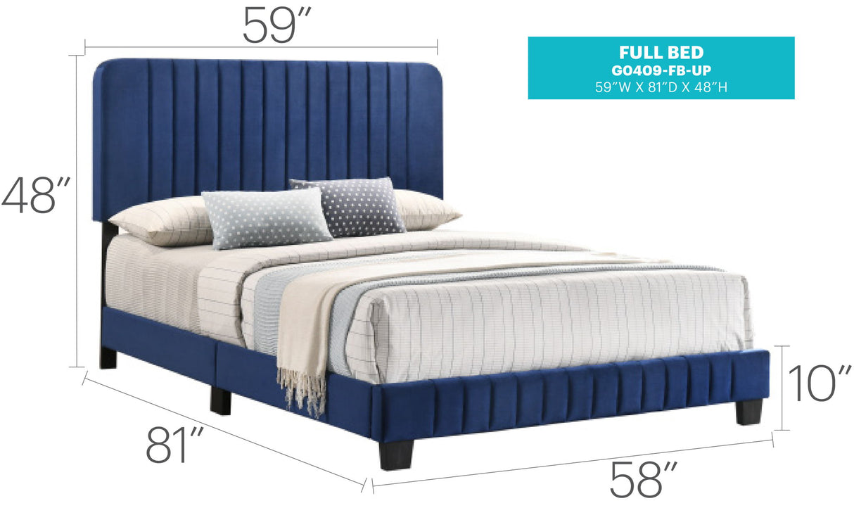 Channel Tufted Bed - view 22