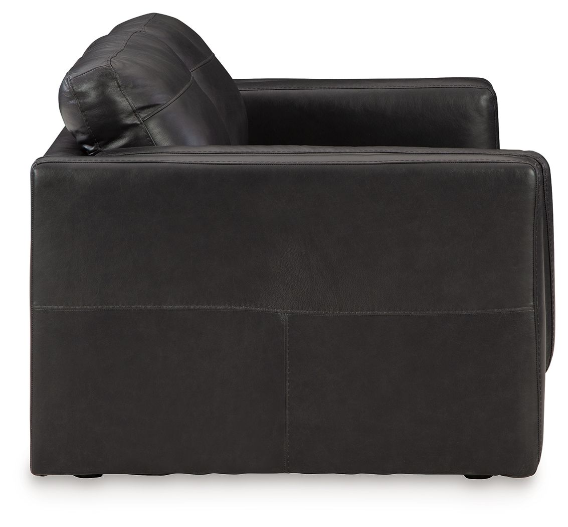 Amiata - Onyx - Loveseat by Signature Design by Ashley® | Bel Furniture