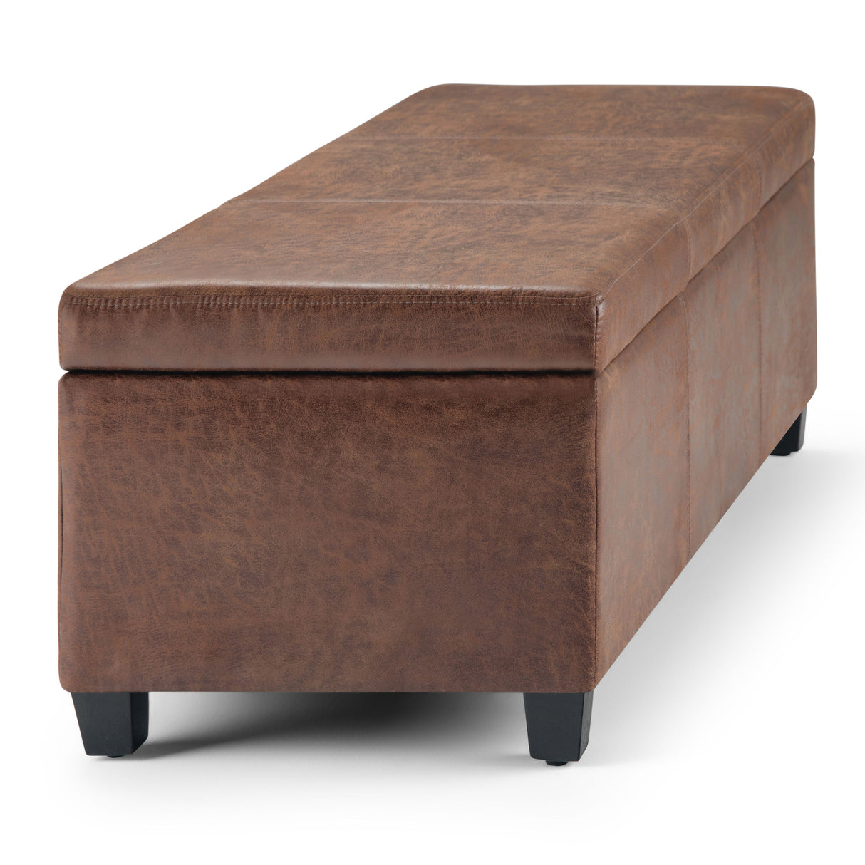 Avalon - Multifunctional Storage Ottoman Bench by Simpli-Home | Bel Furniture