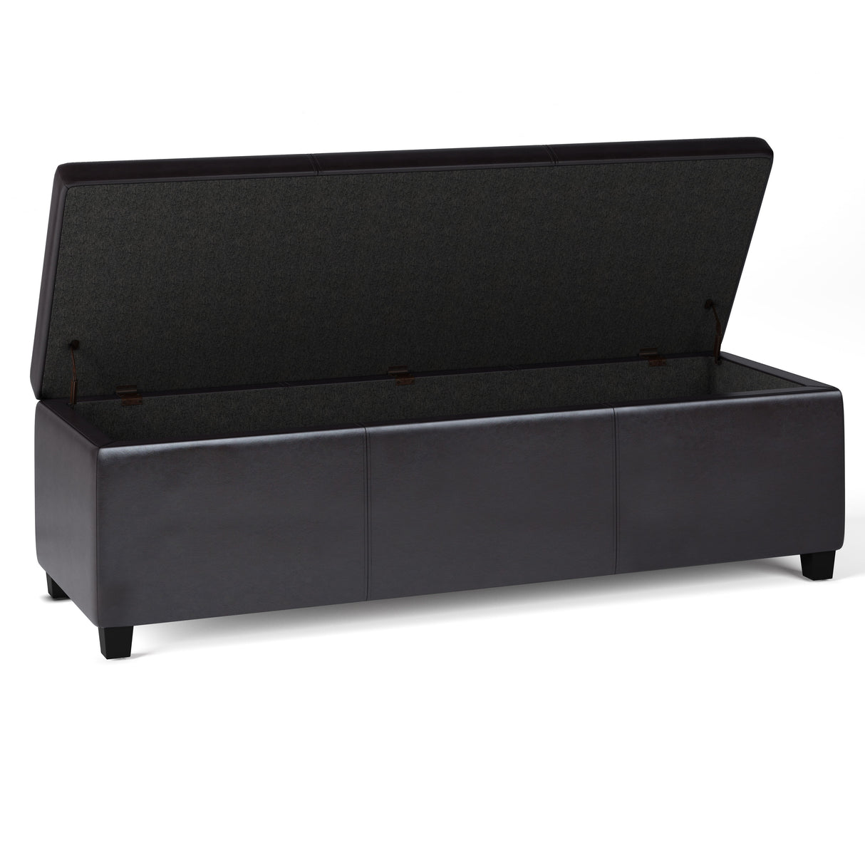 Avalon - Multifunctional Storage Ottoman Bench by Simpli-Home | Bel Furniture