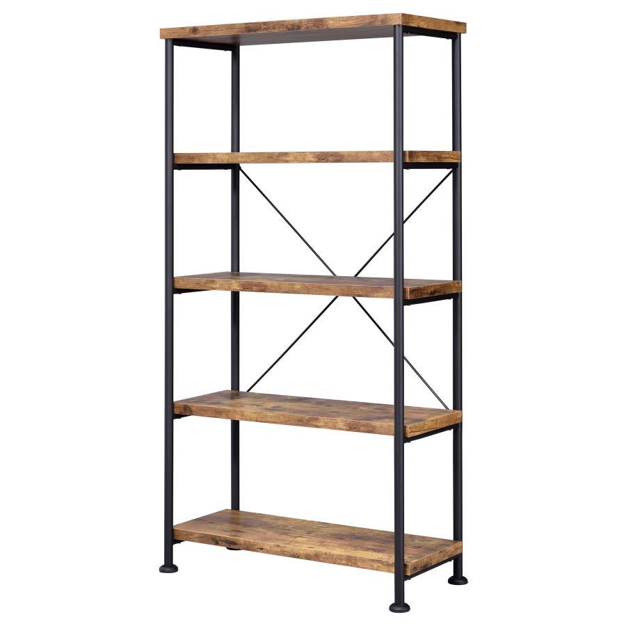 Analiese - 4-Shelf Bookshelf by CoasterEveryday | Bel Furniture