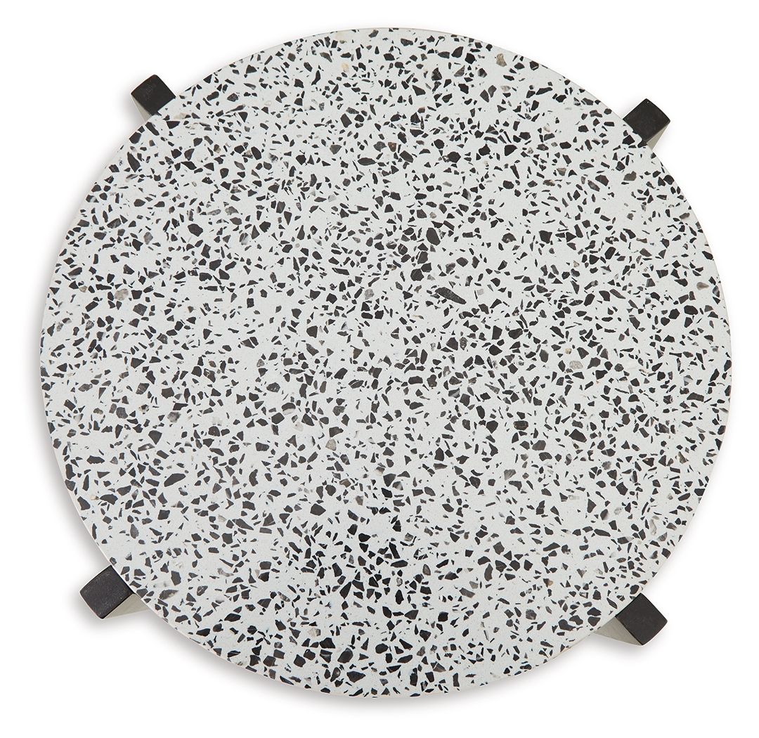 Tellrich - Black / White - Accent Table by Signature Design by Ashley® | Bel Furniture