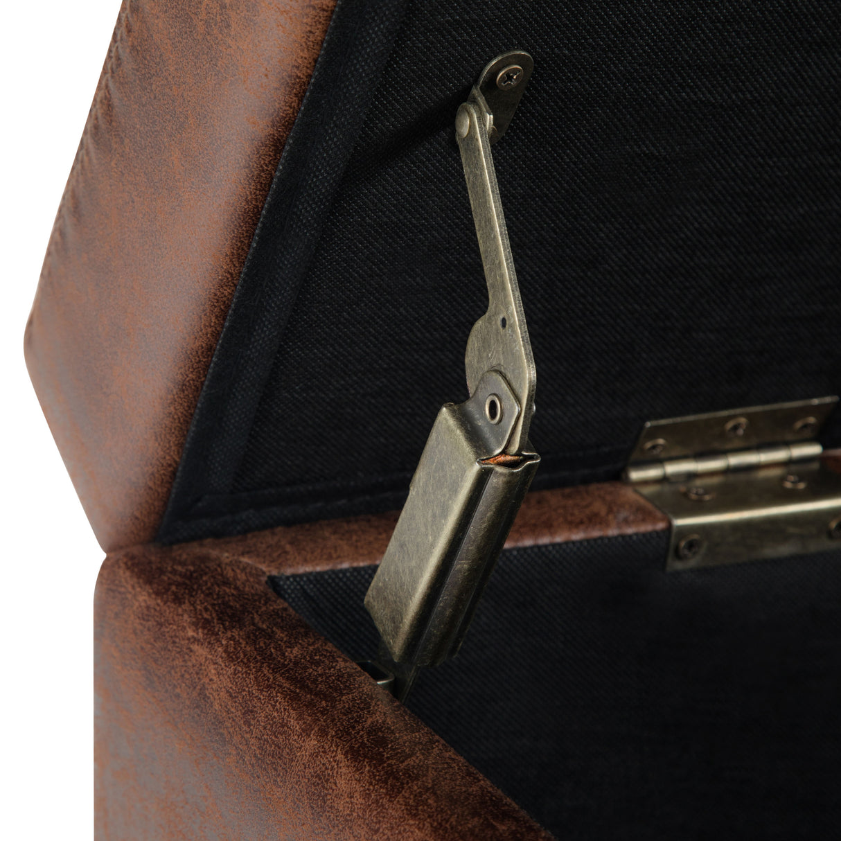 Avalon - Multifunctional Storage Ottoman Bench by Simpli-Home | Bel Furniture