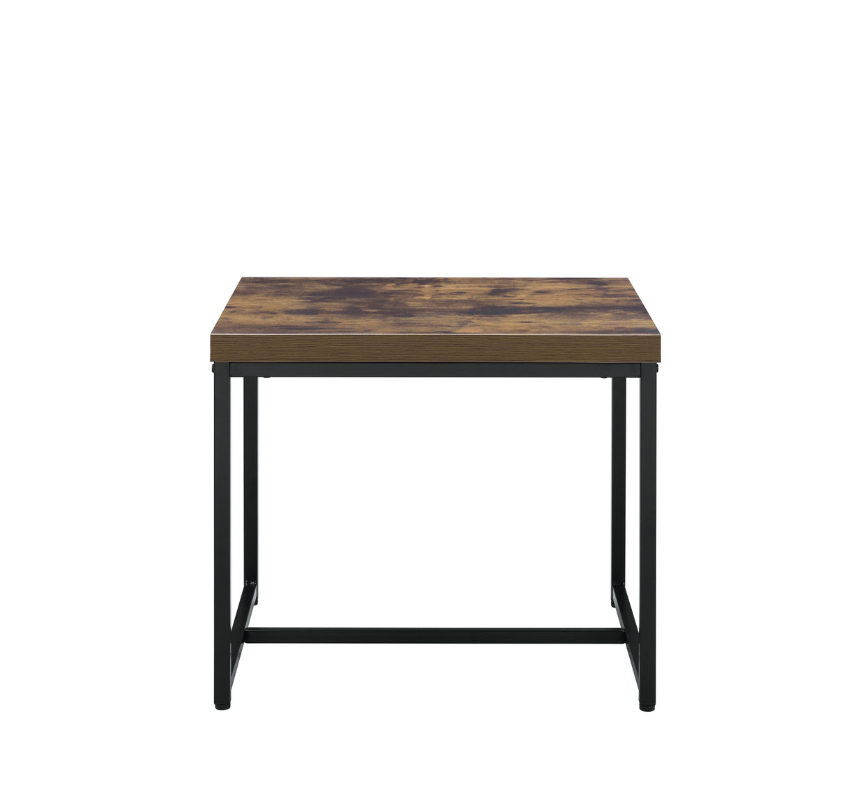 Bob - End Table - Weathered Oak / Black by Urban Nest | Bel Furniture