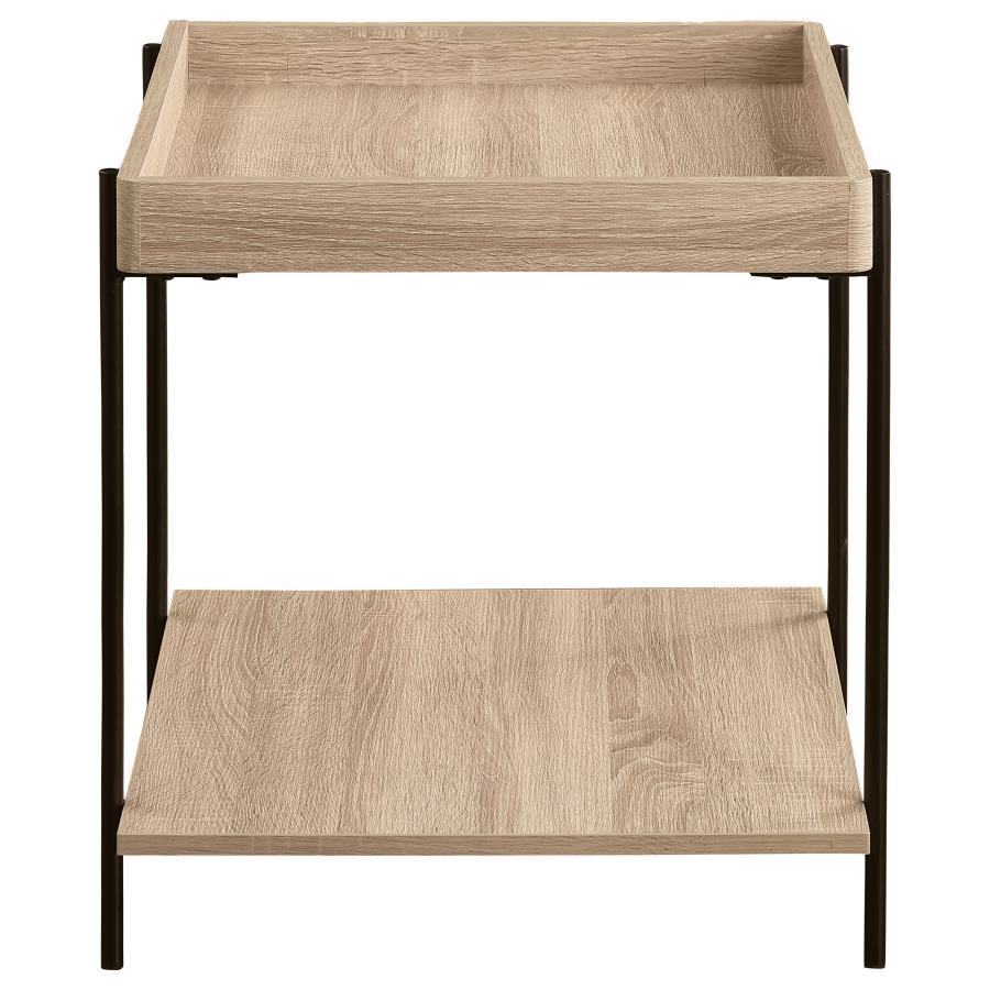 Fallon Rectangular Engineered Wood Table by Coaster Fine Furniture | Bel Furniture