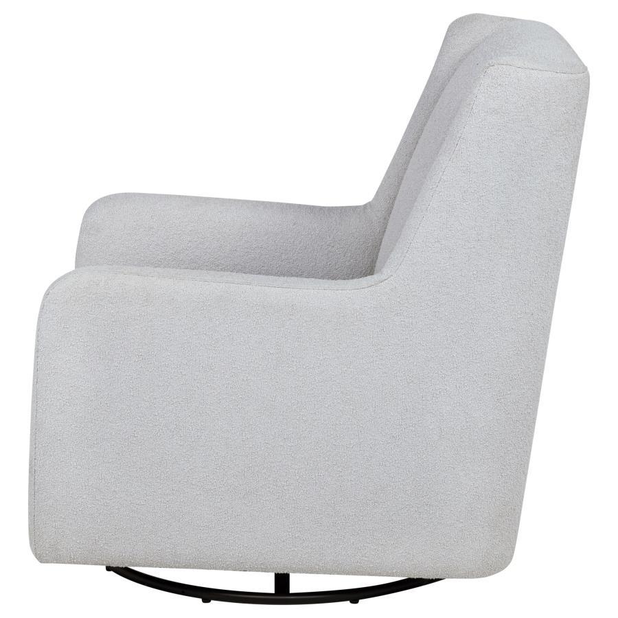 Serra - Boucle Upholstered Swivel Glider Recliner by Coaster Fine Furniture | Bel Furniture