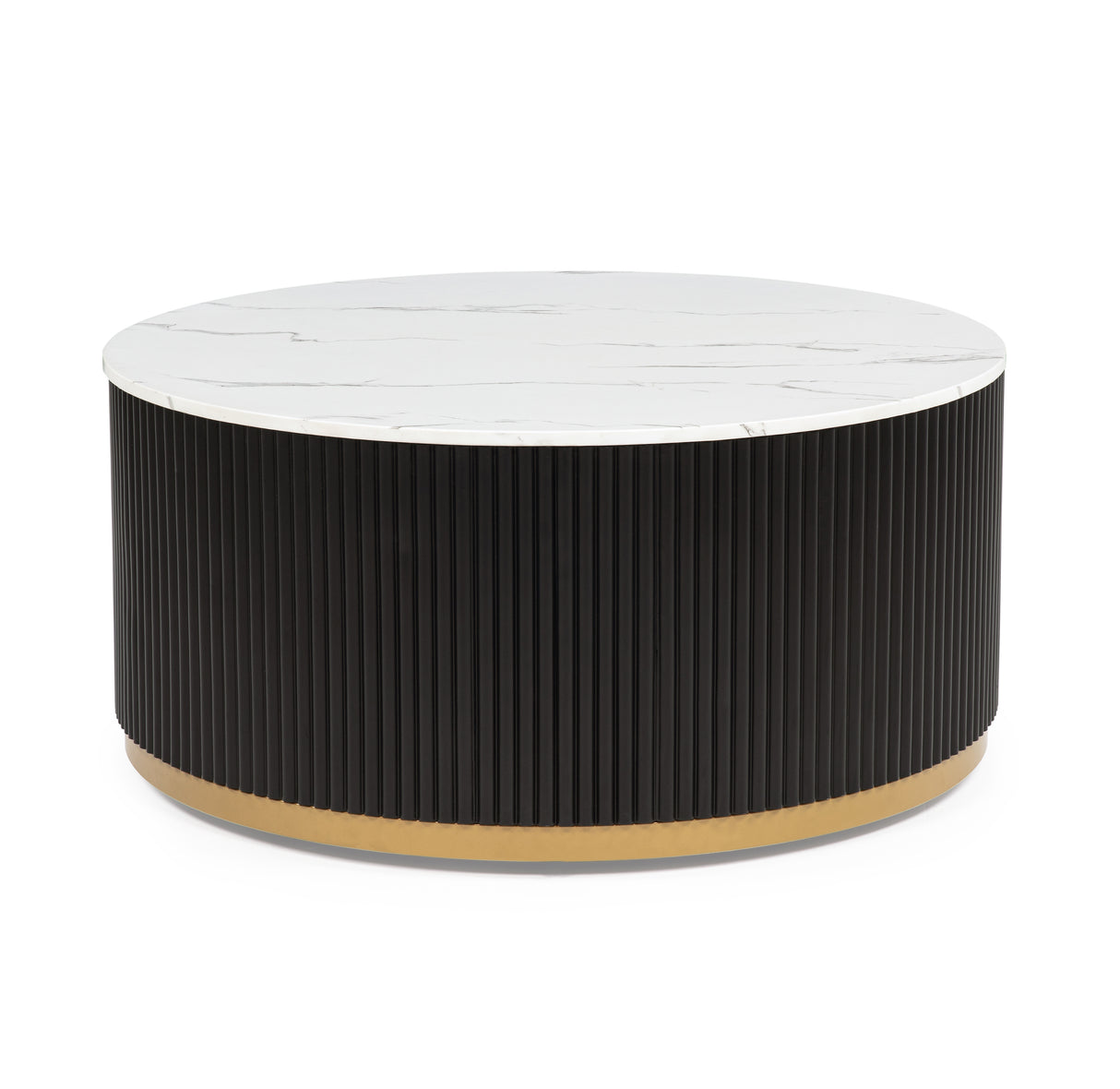 Kara Coffee Table W/ Casters