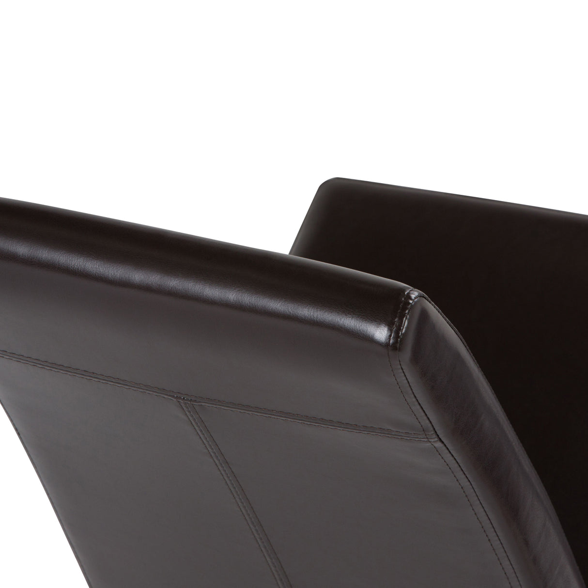 Acadian - Parson Dining Chair (Set of 2) - Tanners Brown by Simpli-Home | Bel Furniture