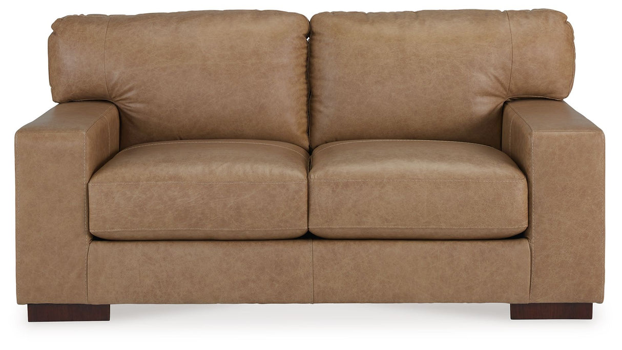 Lombardia - Tumbleweed - 4 Pc. - Sofa, Loveseat, Chair And A Half, Ottoman by Signature Design by Ashley® | Bel Furniture