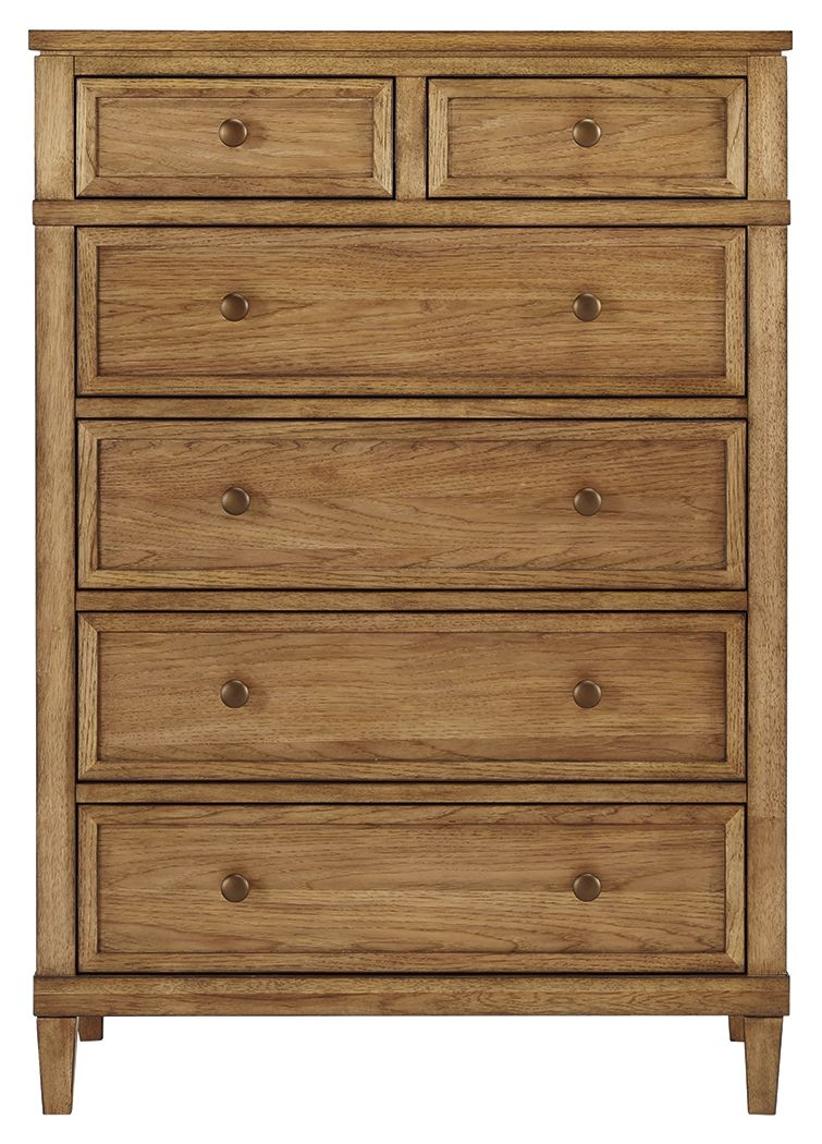 Sharlance - Brown - Six Drawer Chest by Signature Design by Ashley® | Bel Furniture
