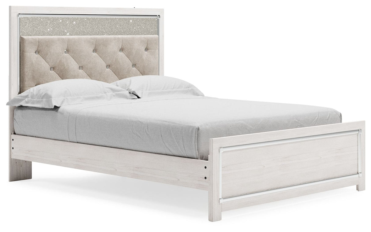 Altyra - White - Queen Panel Bed With Roll Slats by Signature Design by Ashley® | Bel Furniture