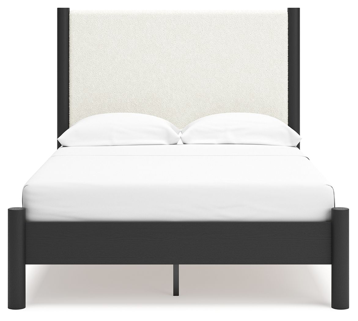Cadmori - Upholstered Panel Bed by Signature Design by Ashley® | Bel Furniture