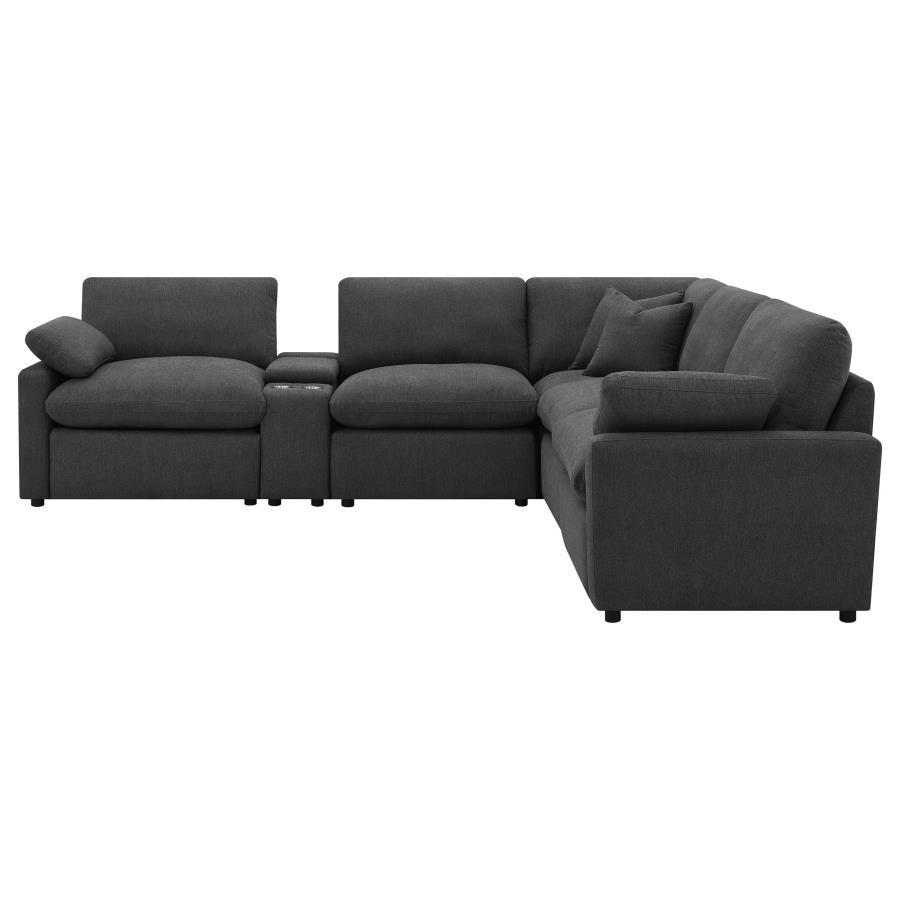 Collins - 6-Piece Modular Power Reclining Sectional by Coaster Fine Furniture | Bel Furniture