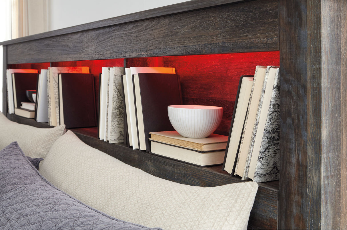 Drystan - Bookcase Headboard by Signature Design by Ashley® | Bel Furniture