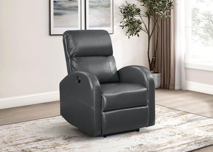 Grant - Upholstered Power Recliner Chair by Coaster Fine Furniture | Bel Furniture