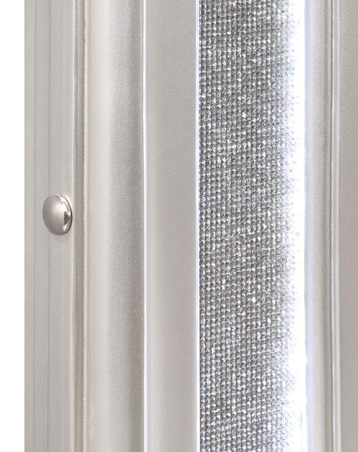 Evangeline - Dresser Mirror - Silver Oak by CoasterElevations | Bel Furniture