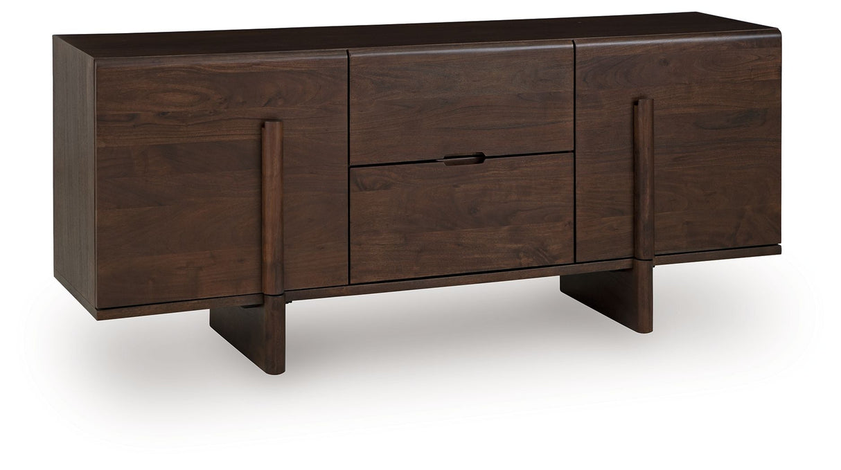 Kydler - Medium Brown - Accent Cabinet by Signature Design by Ashley® | Bel Furniture