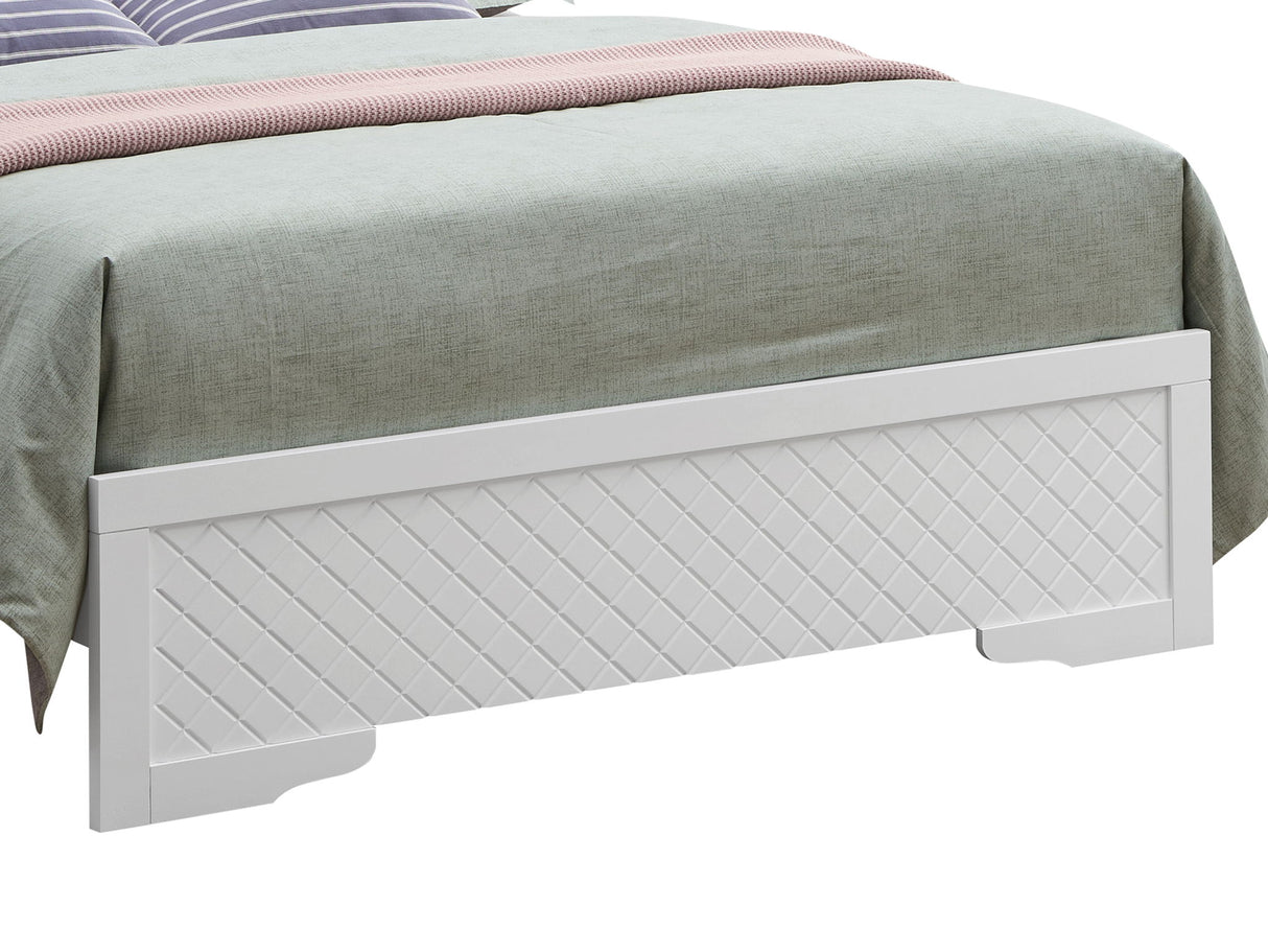 Bed With LED Light Accents Headboard - view 14