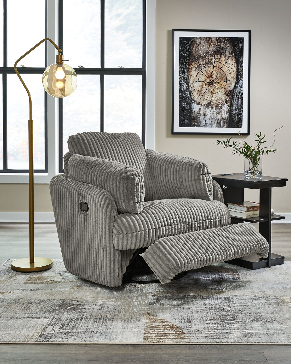 Tie-breaker - Swivel Glider Recliner by Signature Design by Ashley® | Bel Furniture