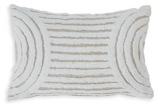 Farissen - Pillow (Set of 4) - White / Tan