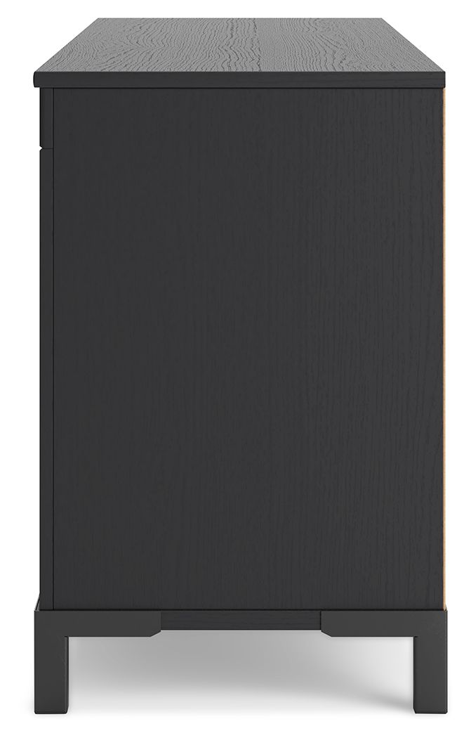 Cayberry - Black - TV Stand With Fireplace by Signature Design by Ashley® | Bel Furniture