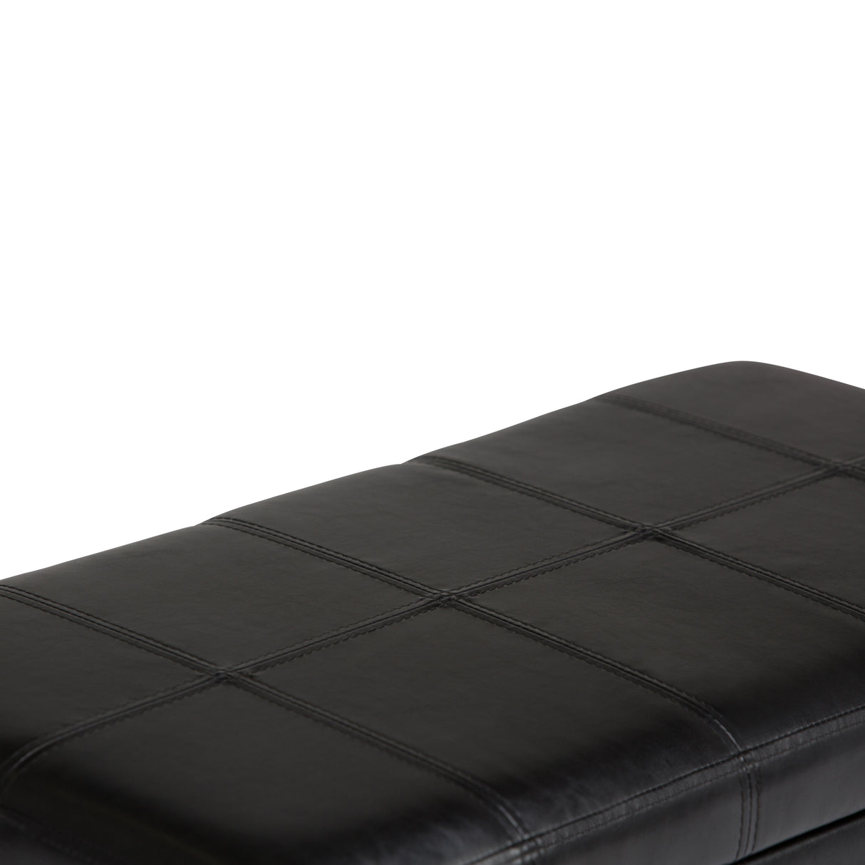 Amelia - Transitional Storage Ottoman Bench by Simpli-Home | Bel Furniture