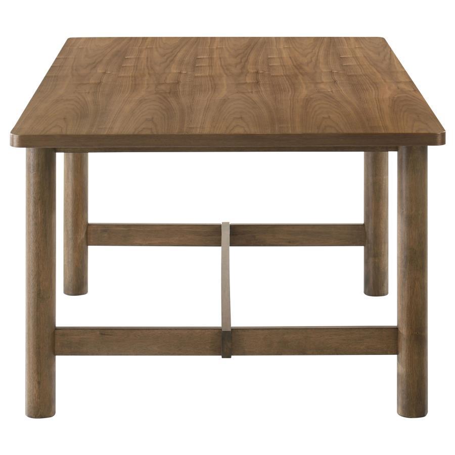 Crestmore - Rectangular Wood Dining Table - Walnut by Coaster Fine Furniture | Bel Furniture