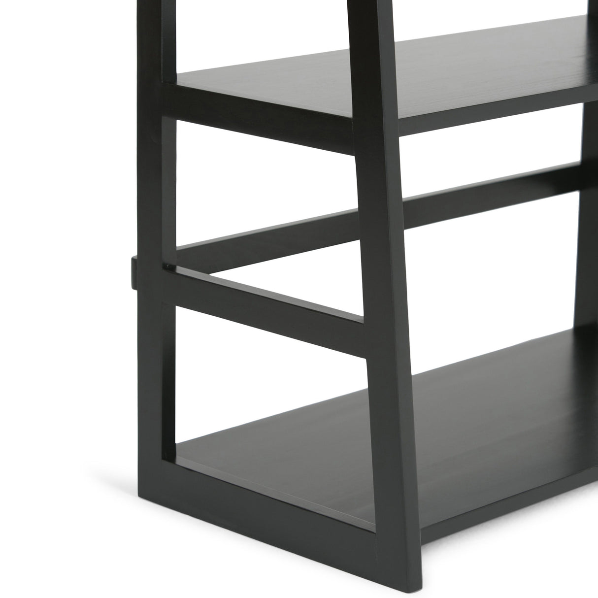 Acadian - Handcrafted Ladder Shelf Bookcase by Simpli-Home | Bel Furniture