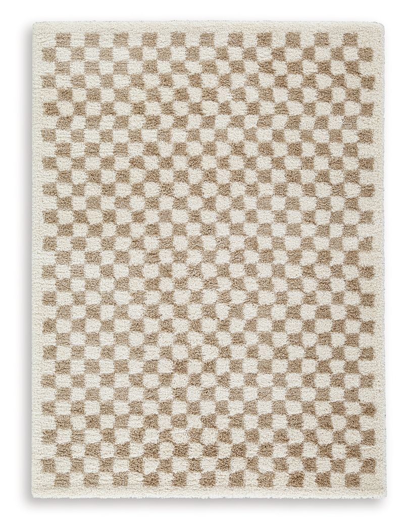 Karamen - Rug Beige 5' x 7' by Signature Design by Ashley® | Bel Furniture