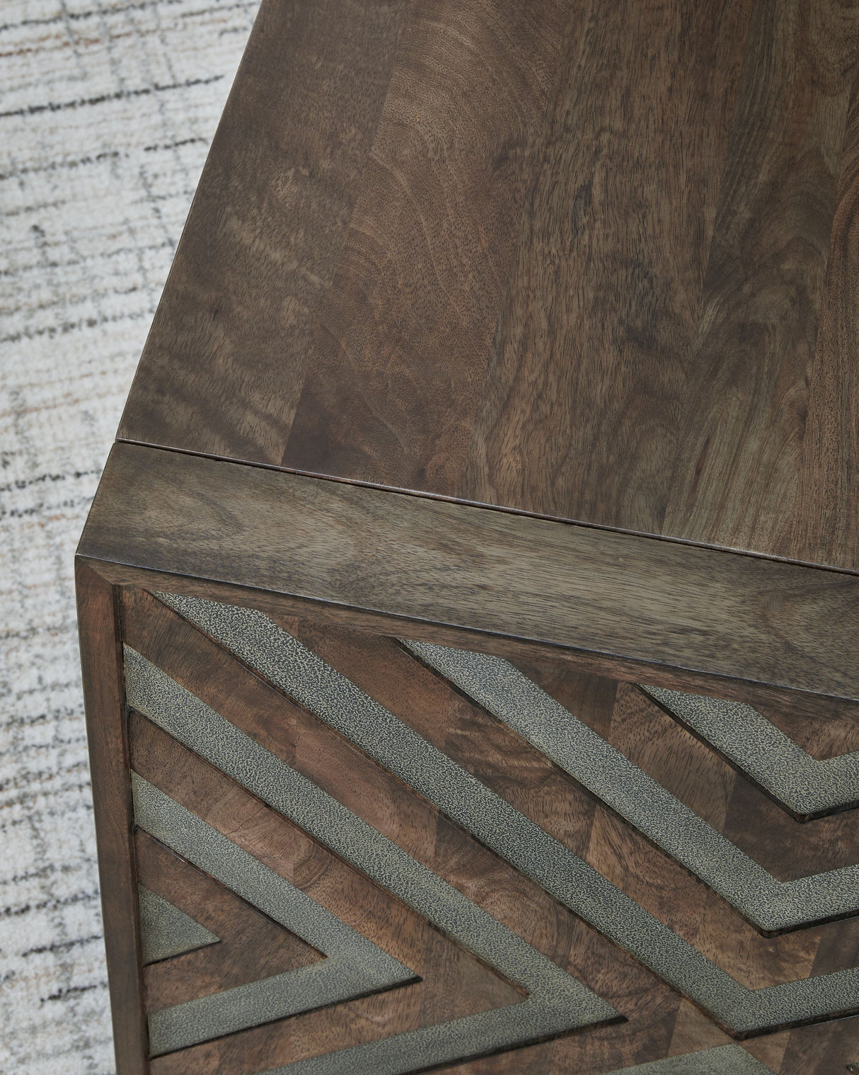 Dreggan - Brown - Square End Table by Signature Design by Ashley® | Bel Furniture