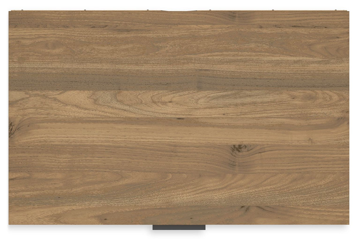 Deanlow - Honey - Five Drawer Chest by Signature Design by Ashley® | Bel Furniture