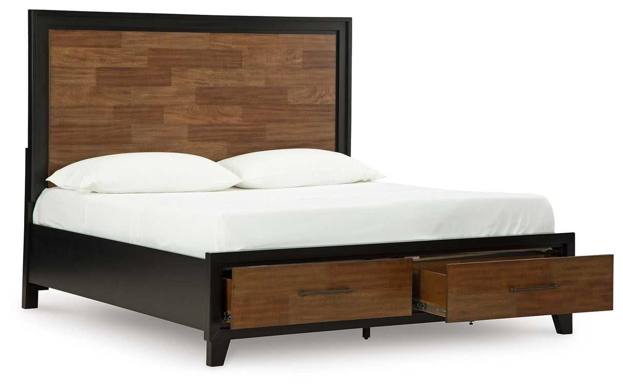 Kraeburn - Panel Storage Bed by Benchcraft® | Bel Furniture