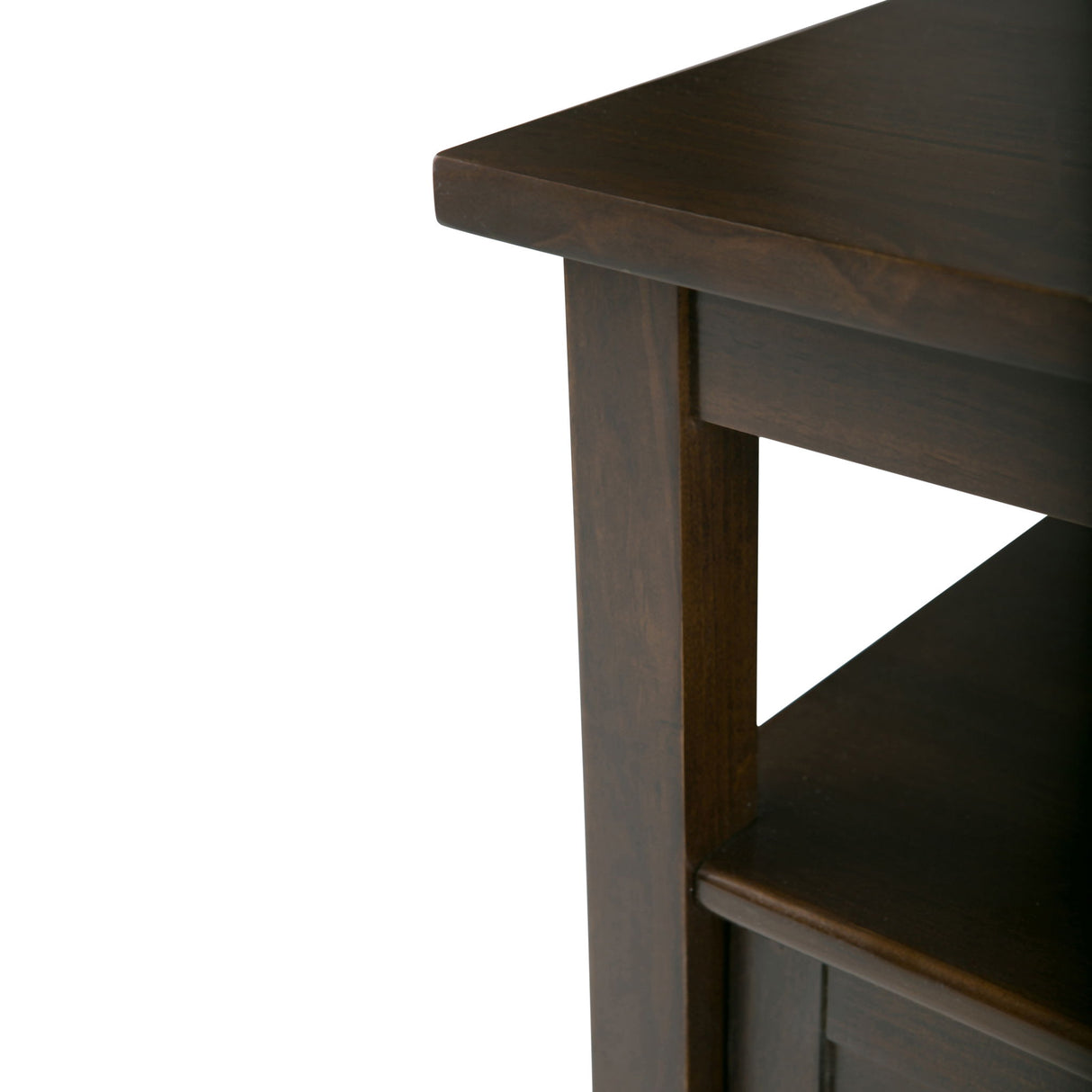 Warm Shaker - End Table - Tobacco Brown by Simpli-Home | Bel Furniture