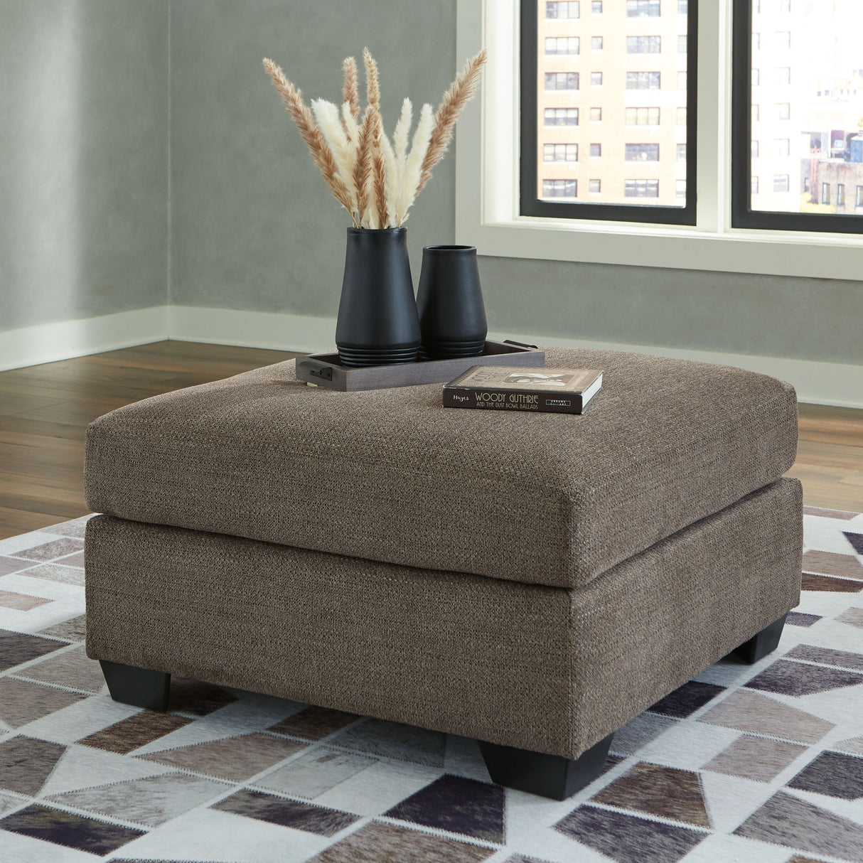 Mahoney - Oversized Accent Ottoman by Signature Design by Ashley® | Bel Furniture