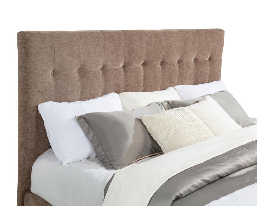 Senna - Upholstered Audio Flame Visualizer Bed by Coaster Fine Furniture | Bel Furniture