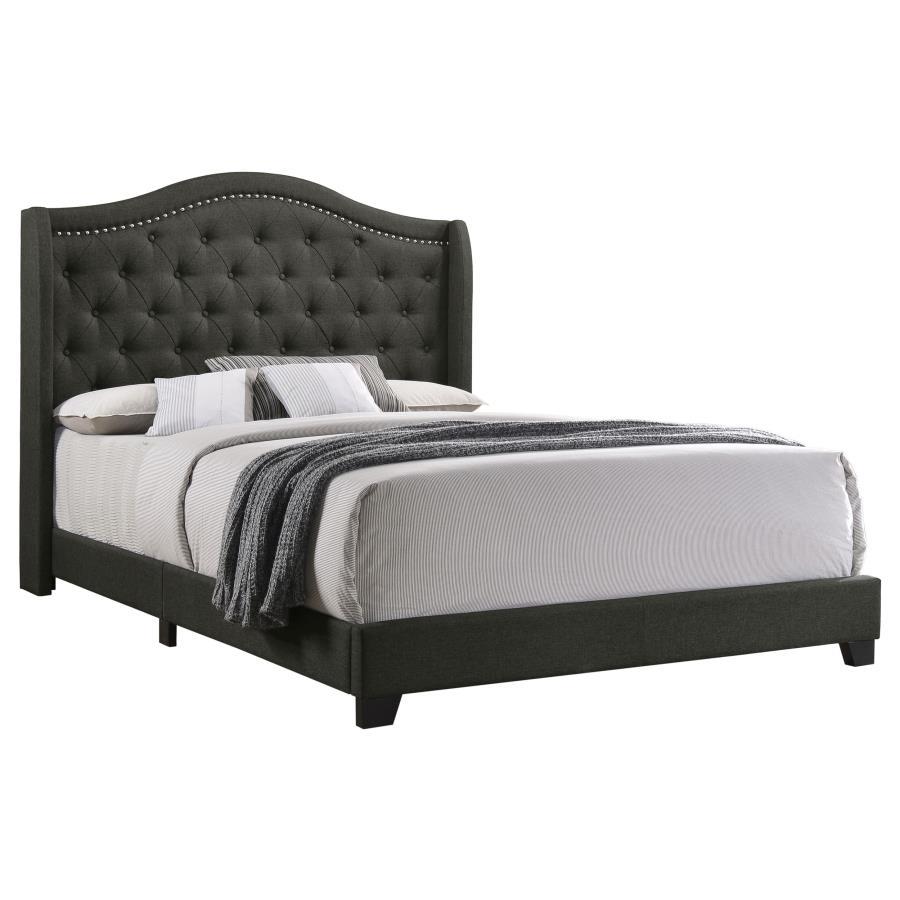 Sonoma - Upholstered Wingback Bed by CoasterEssence | Bel Furniture