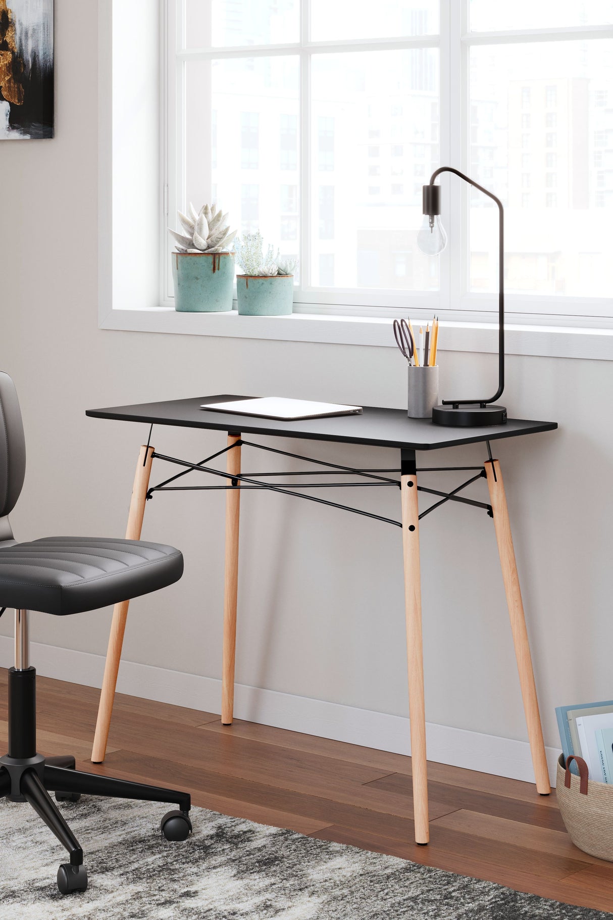 Jaspeni - Home Office Desk by Signature Design by Ashley® | Bel Furniture