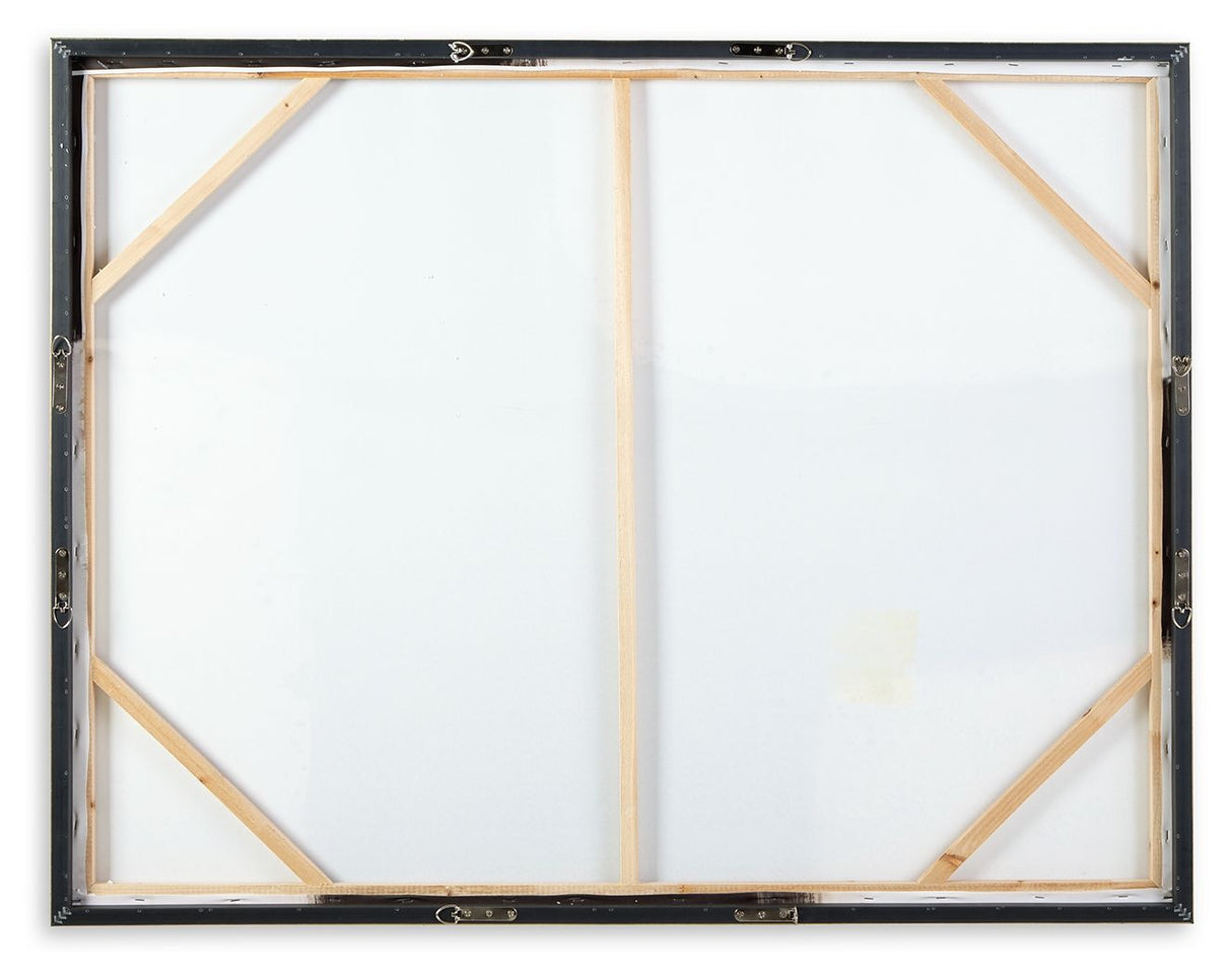 Reighlea - Black / White - Wall Art by Signature Design by Ashley® | Bel Furniture