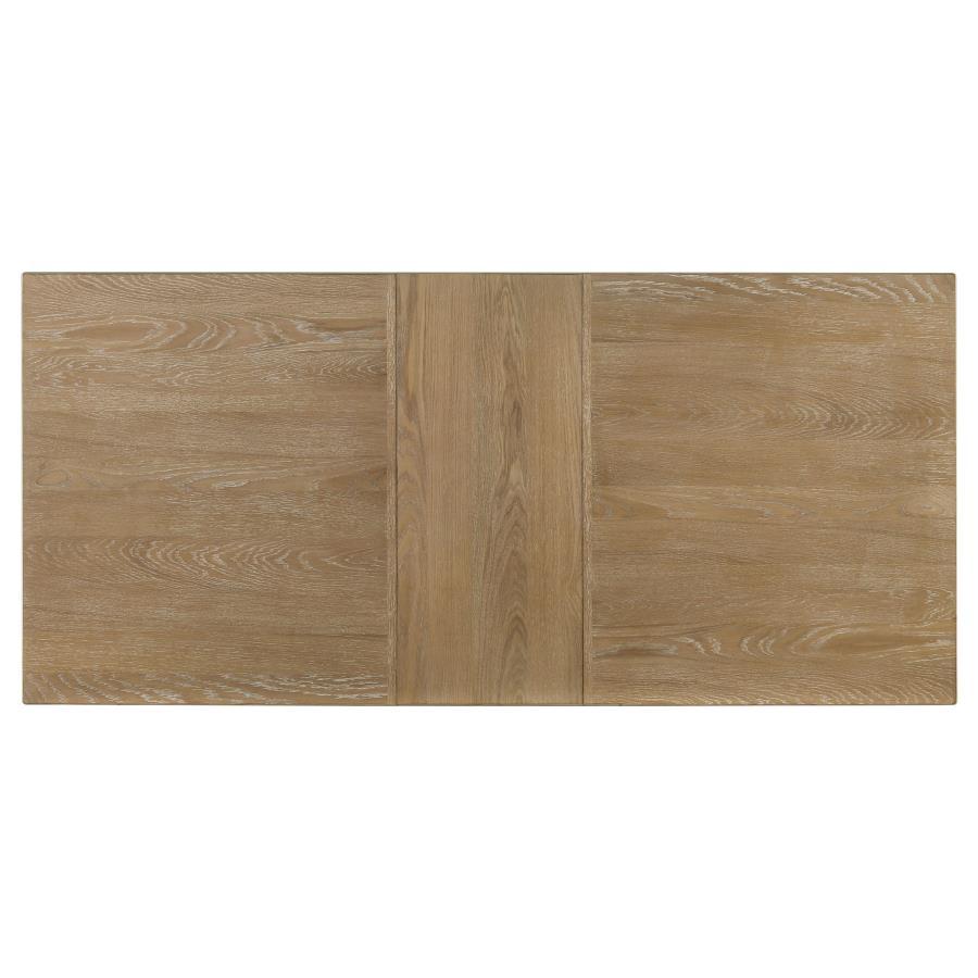 Adina - Extension Dining Table - Distressed Light Brown by Coaster Fine Furniture | Bel Furniture