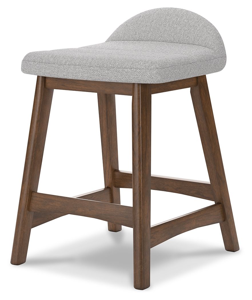 Lyncott - Upholstered Barstool (Set of 2) by Signature Design by Ashley® | Bel Furniture