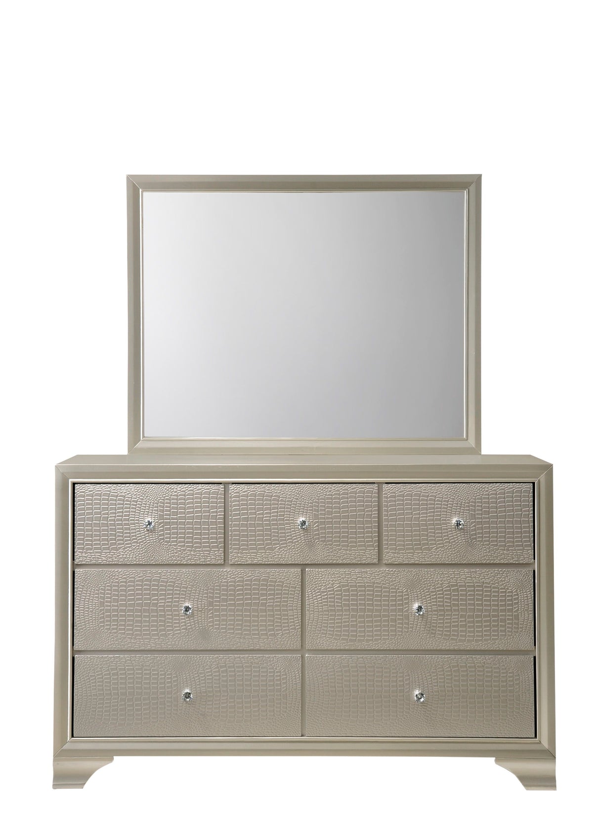 Lyssa - Dresser, Mirror by Crown Mark | Bel Furniture