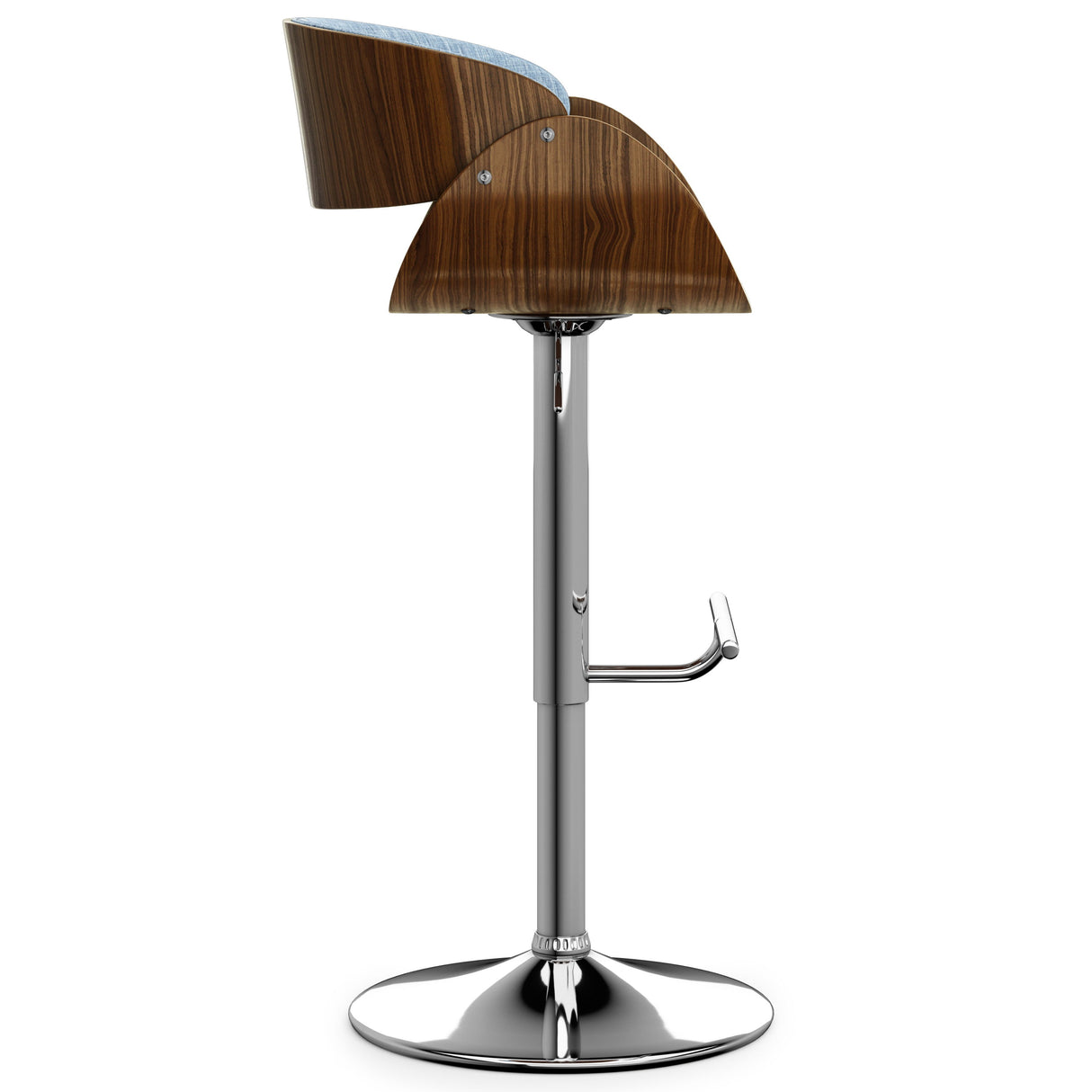 Amery - Mid Century Modern Adjustable Swivel Bar Stool by Simpli-Home | Bel Furniture