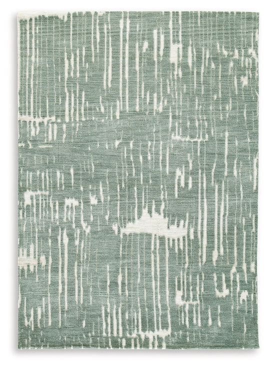 Cayworth - Rug Light Blue by Signature Design by Ashley® | Bel Furniture