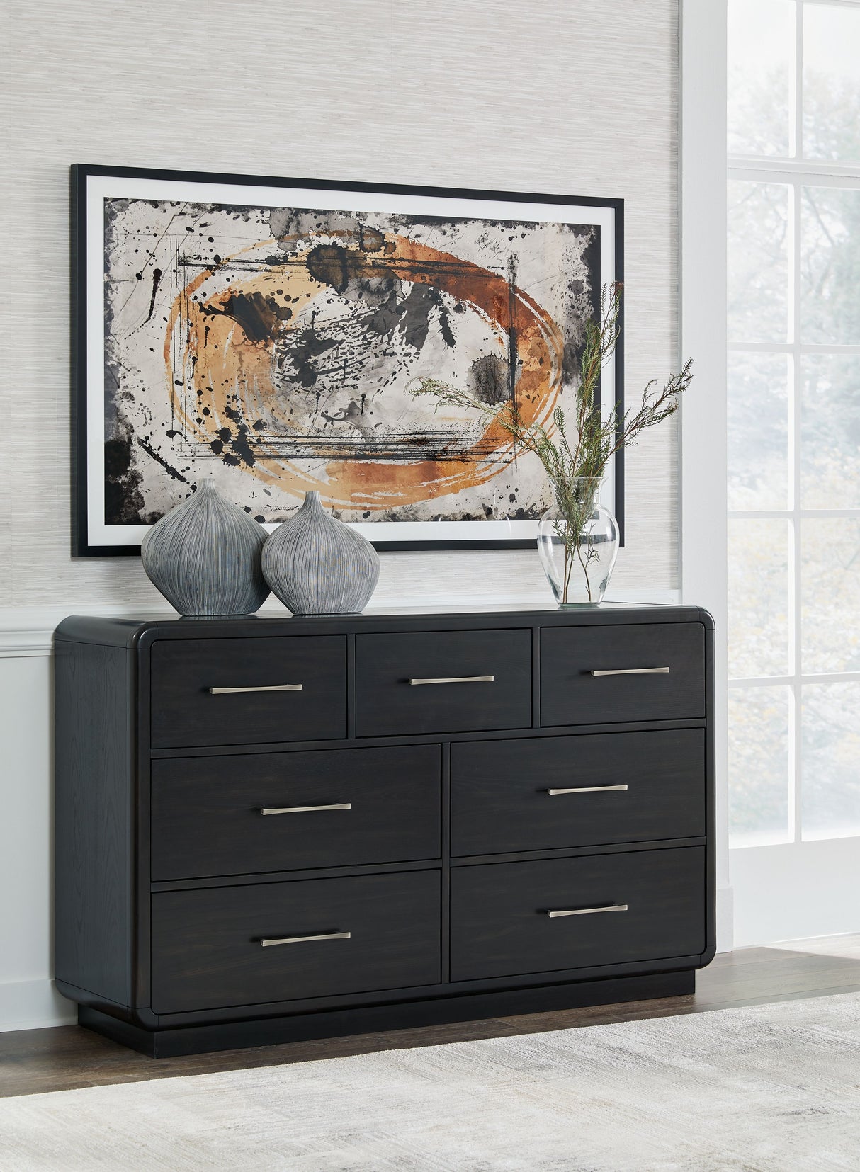 Rowanbeck - Black - Dresser by Signature Design by Ashley® | Bel Furniture