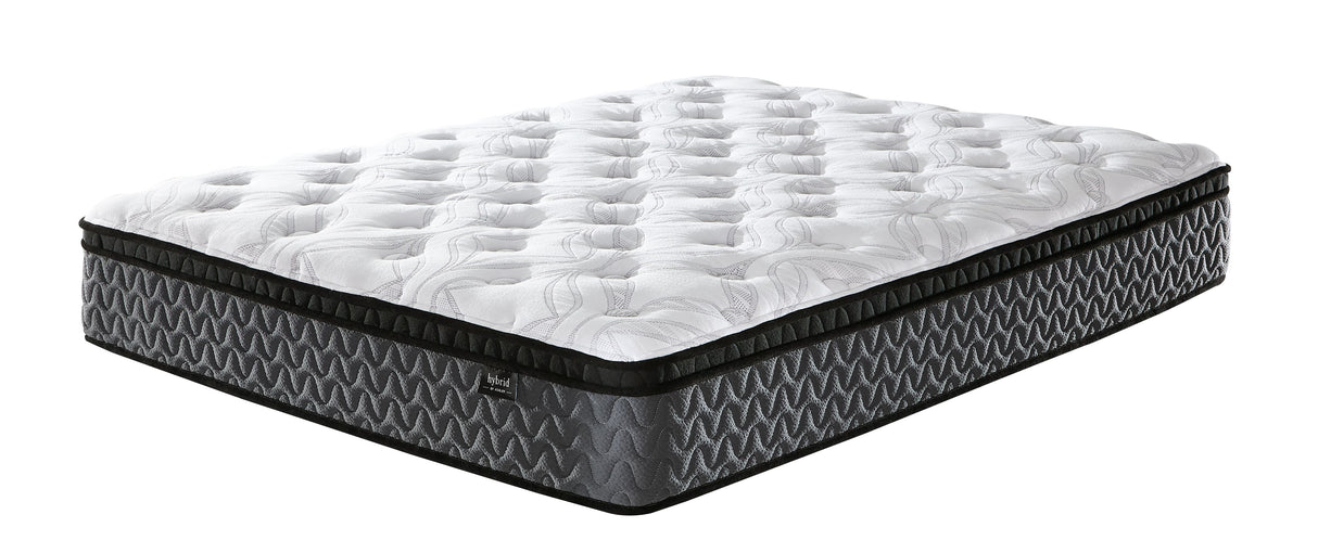 12 Inch Pocketed Hybrid - Mattress by Sierra Sleep® by Ashley | Bel Furniture