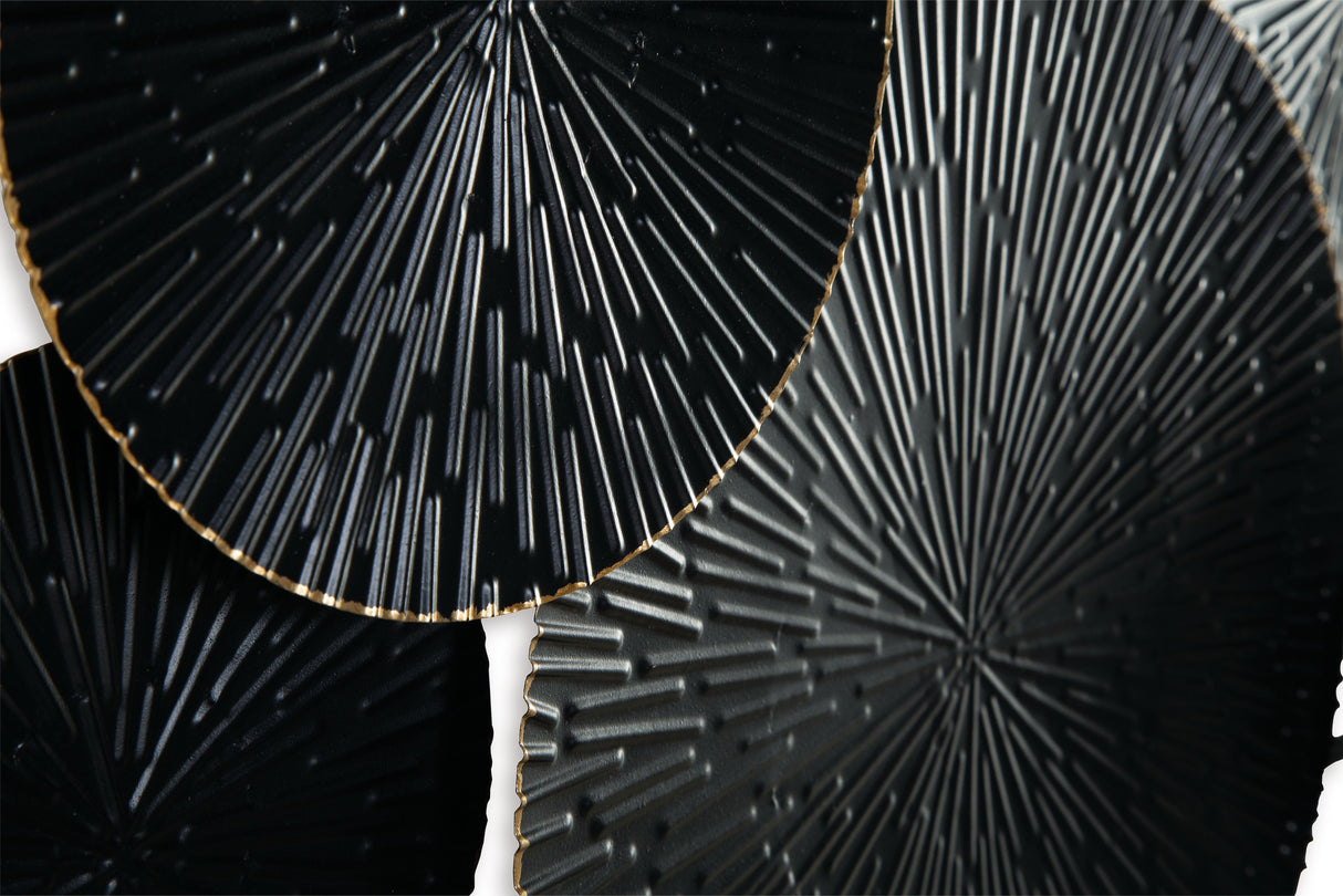 Rhetlen - Black / Gold Finish - Wall Decor by Signature Design by Ashley® | Bel Furniture